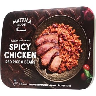 Mattila Bros. Smokehouse Spicy Chicken, Red Rice & Beans 280g