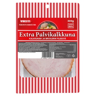 Wursti Extrapalvikalkkuna 300g