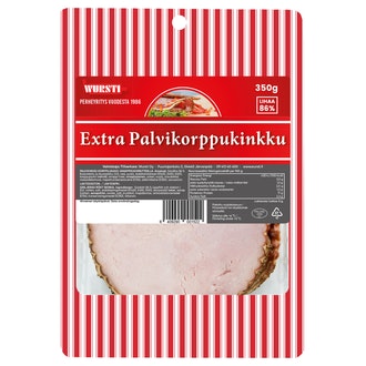 Wursti extrapalvikorppukinkku 350g
