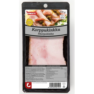 Wursti Korppukinkku siivutettu 200g