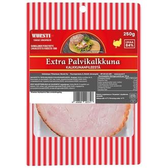 Wursti Extra Palvikalkkuna kalkkunanfileestä 250g