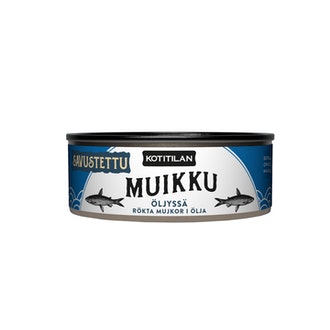 Kotitilan savumuikkuja öljyssä 210g