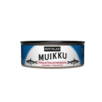Kotitilan muikkuja tomaattikastikkeessa 210g