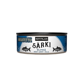 Kotitilan savusärki öljyssä 210g