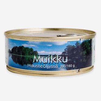 Pielisen Kalajaloste Muikku mausteöljyssä 200g/160g