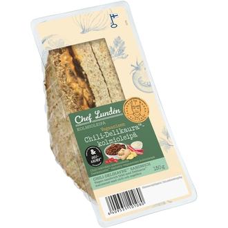 Chef Lundén Chili-Delikaura™-kolmioleipä 150g