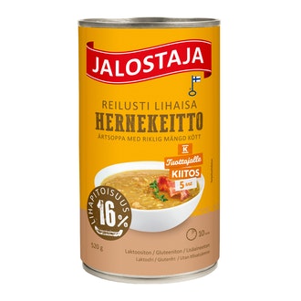 Jalostaja Reilusti Lihaisa Hernekeitto 520g