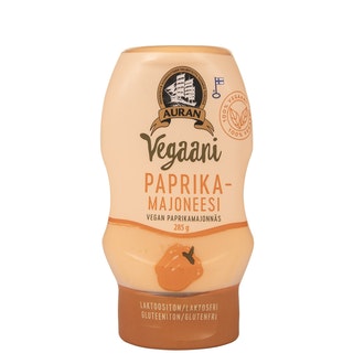 Auran paprikamajoneesi 285g vegaani
