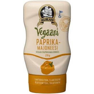Auran Vegaani Paprikamajoneesi 270g