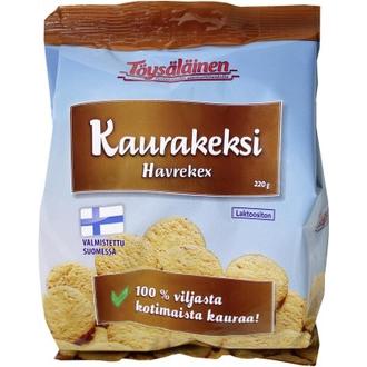 Töysäläinen kaurakeksi 100% 220g