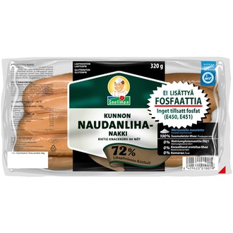 Snellman Kunnon naudanlihanakki 320g