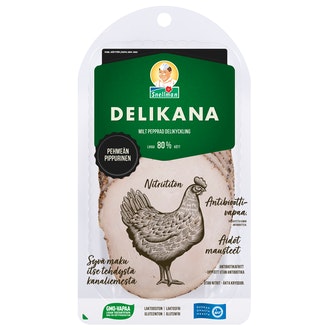 Snellman Pehmeän pippurinen delikana 150g