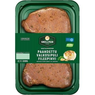 Snellman Maatiaispossun paahdettu valkosipuli fileepihvi 2 kpl 230g
