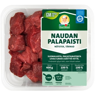 Snellman Naudan palapaisti 400g