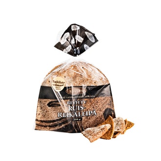 Rosten revitty ruisreikäleipä 250g
