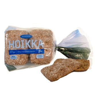 Rosten Hoikka ohut ruispalaleipä 10/340g