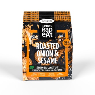 Rosten Siemen Rapeat siemenlastut 150g paahdettu sipuli & seesami