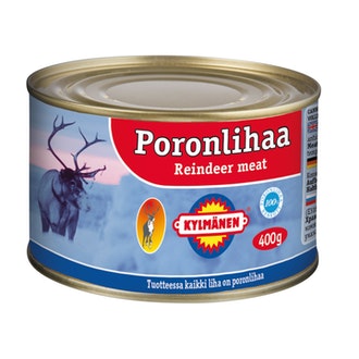 Kylmänen Poronlihaa 100% säilyke 400g