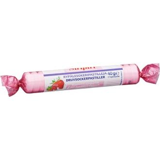 Siripiri Rypälesokeripastilli 40g mansikkajogurtti