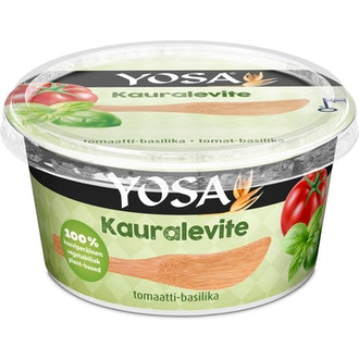 Yosa oat spread kauralevite tomaatti-basilika 150g