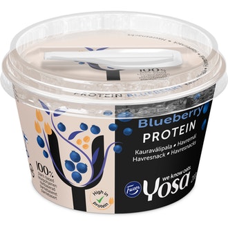 Yosa Protein kauravälipala 200g mustikka