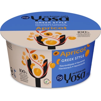 Yosa greek style kauravälipala aprikoosi 150g