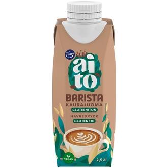 Fazer Aito Gluteeniton Kaurajuoma Barista 2,5dl