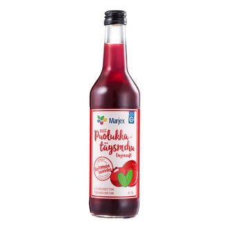 Marjex kylmäpuristettu puolukkamehu 0,5l