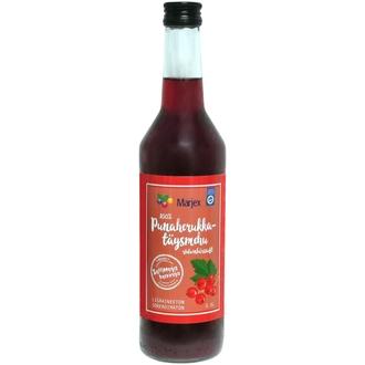 Marjex kylmäpuristettu punaherukkatäysmehu 0,5l