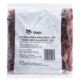 Marjex marjamix 1kg suomalainen