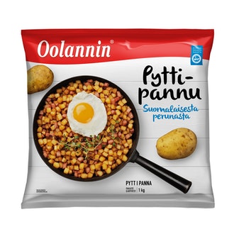 Oolannin pyttipannu pakasteateria 1kg