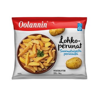 Oolannin lohkoperunat 750g