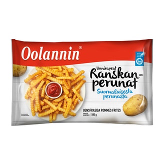 Oolannin uunirapeat ranskanperunat 500g