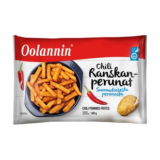Oolannin chili ranskanperunat 400g