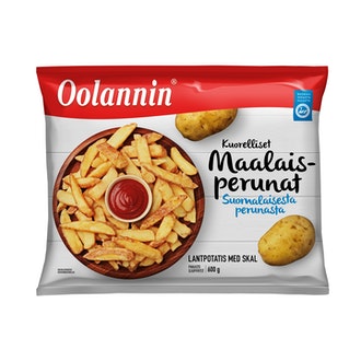 Oolannin kuorelliset maalaisperunat 600g