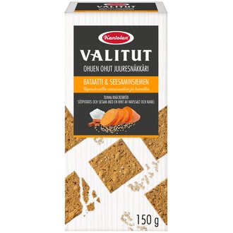 Kantolan juuresnäkkäri 150g bataatti seesaminsiemen
