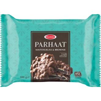 Kantolan Parhaat Maitosuklaa Ja Brownie Keksejä 100G