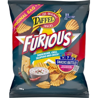 Taffel Furious perunalastu 145g