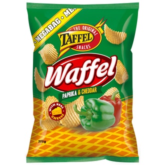 Taffel Waffel 325g paprika-cheddar