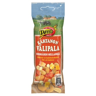 Taffel Kartanon Välipala pähkinä- ja hedelmäsekoitus 60g