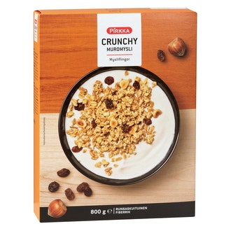 Pirkka crunchy muromysli 800g