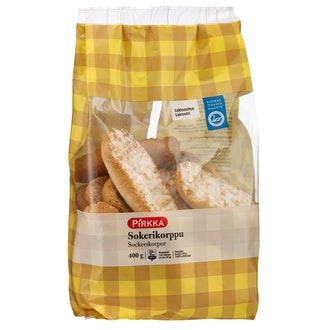 Pirkka Sokerikorppu 400g revitty