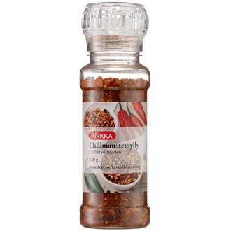 Pirkka chilimaustemylly 120g