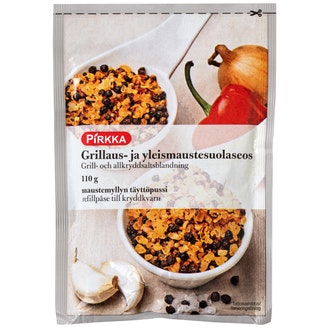 Pirkka grillaus- ja yleismaustesuolaseos 110g