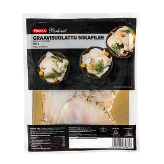 Pirkka Parhaat graavisuolattu siikafilee 100g viipaloitu