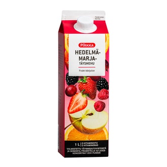 Pirkka hedelmä-marjatäysmehu 1 l