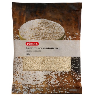 Pirkka kuorittu seesaminsiemen 150g