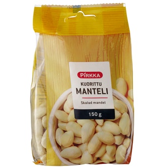 Pirkka kuorittu manteli 150g