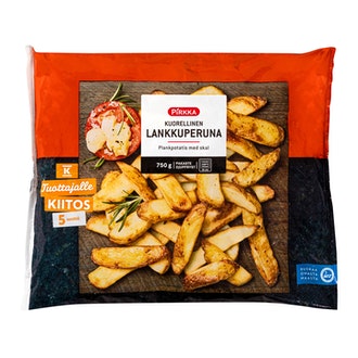 Pirkka kuorellinen lankkuperuna 750g pakaste