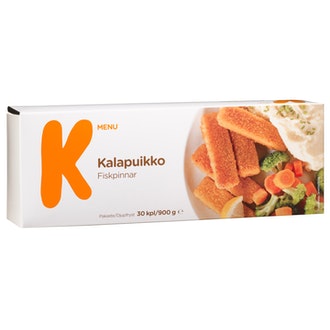 K-Menu kalapuikko 30kpl/900g pakaste